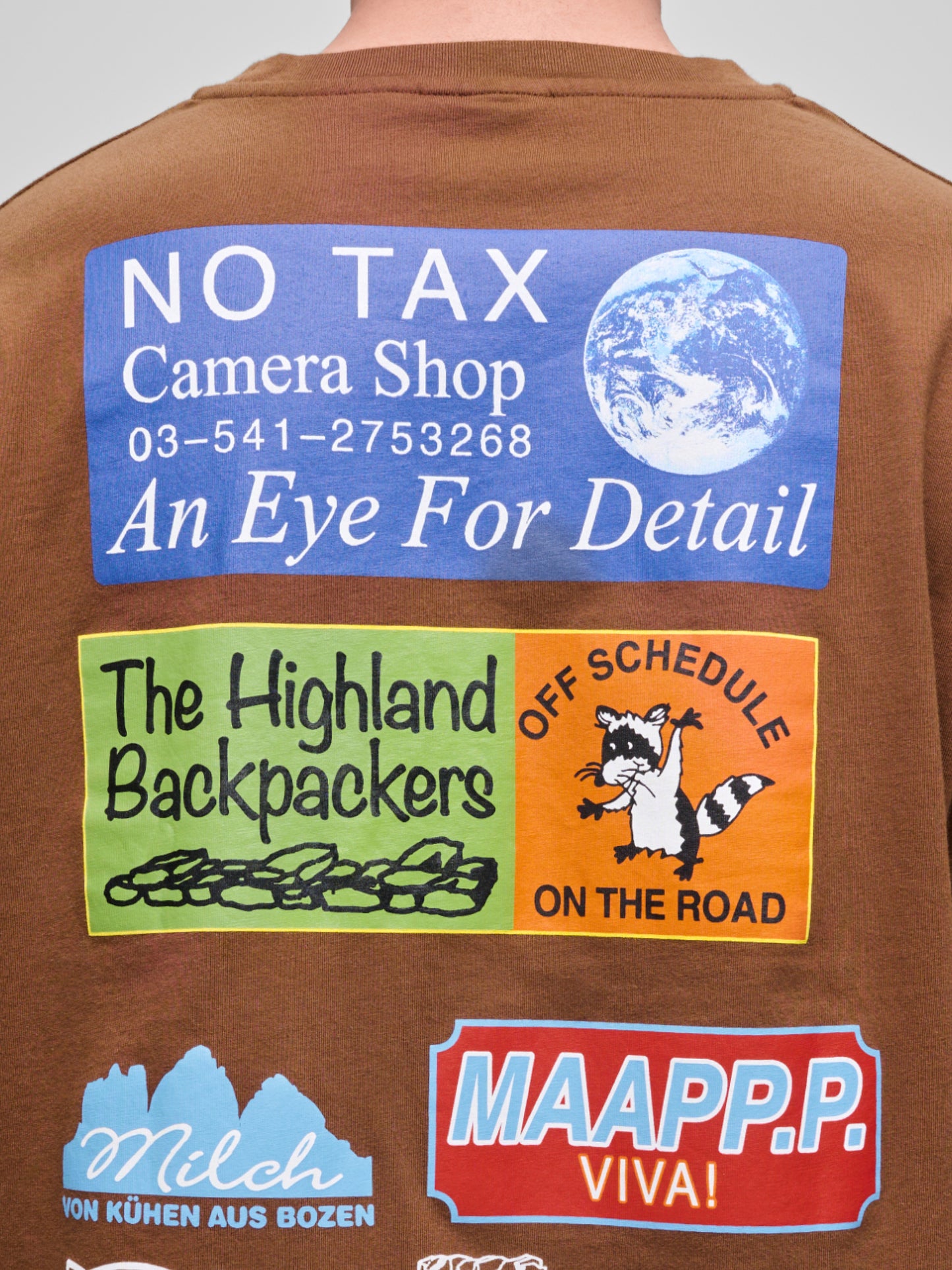 MAAP + PUBLIC POSSESSION LS Tee BROWN