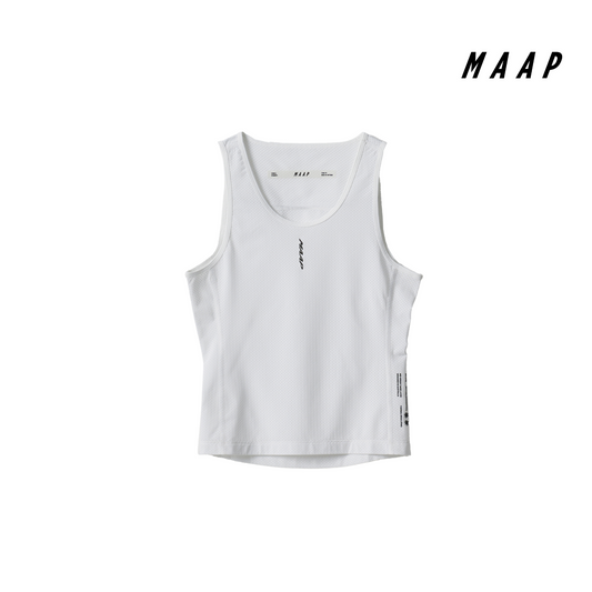 Women's Team Mesh Base Layer White