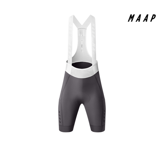 Women's Team Bib Evo Cargo Charcoal Plum