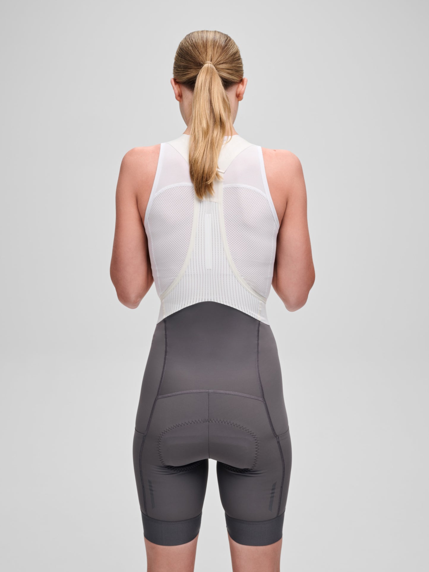 Women's Team Bib Evo Cargo Charcoal Plum