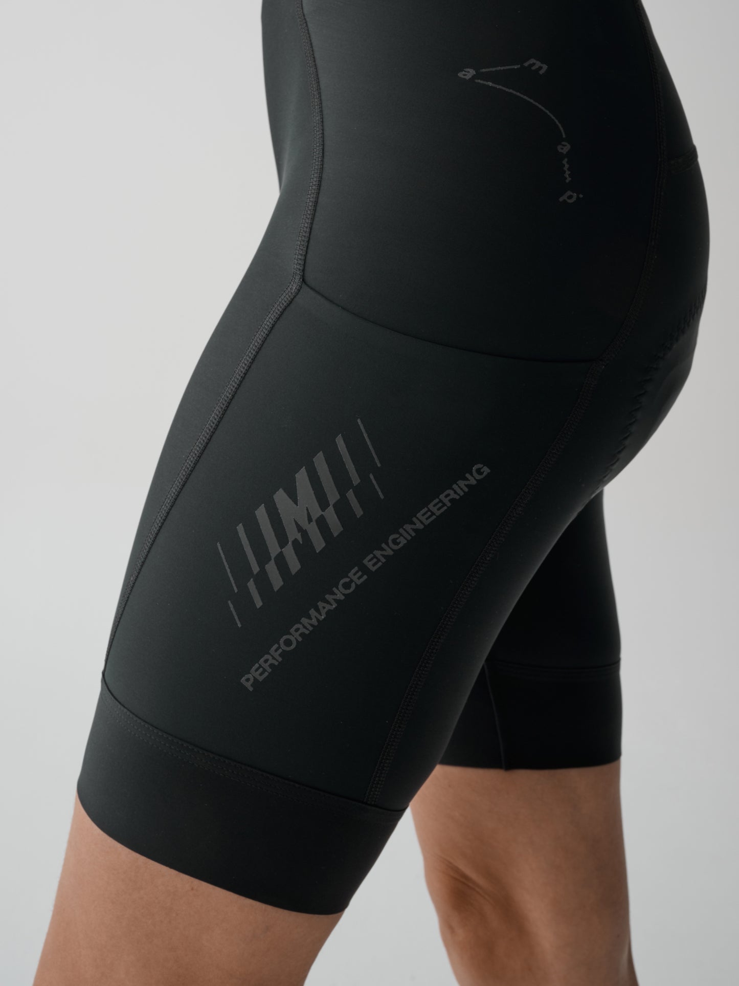 Women's Aerate Team Bib Evo Cargo Black