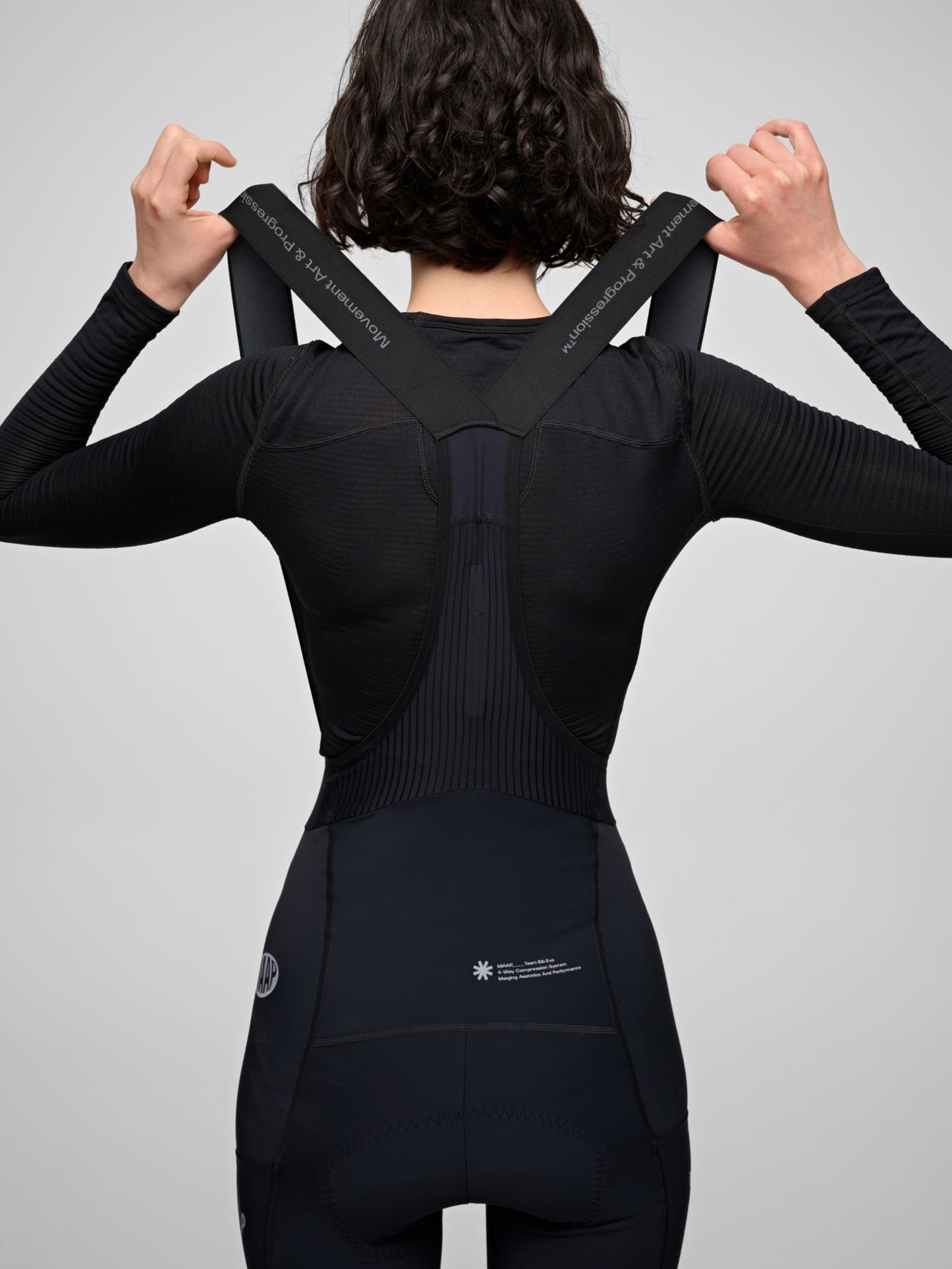 Women's Drome Team Bib Evo Cargo Tights Black