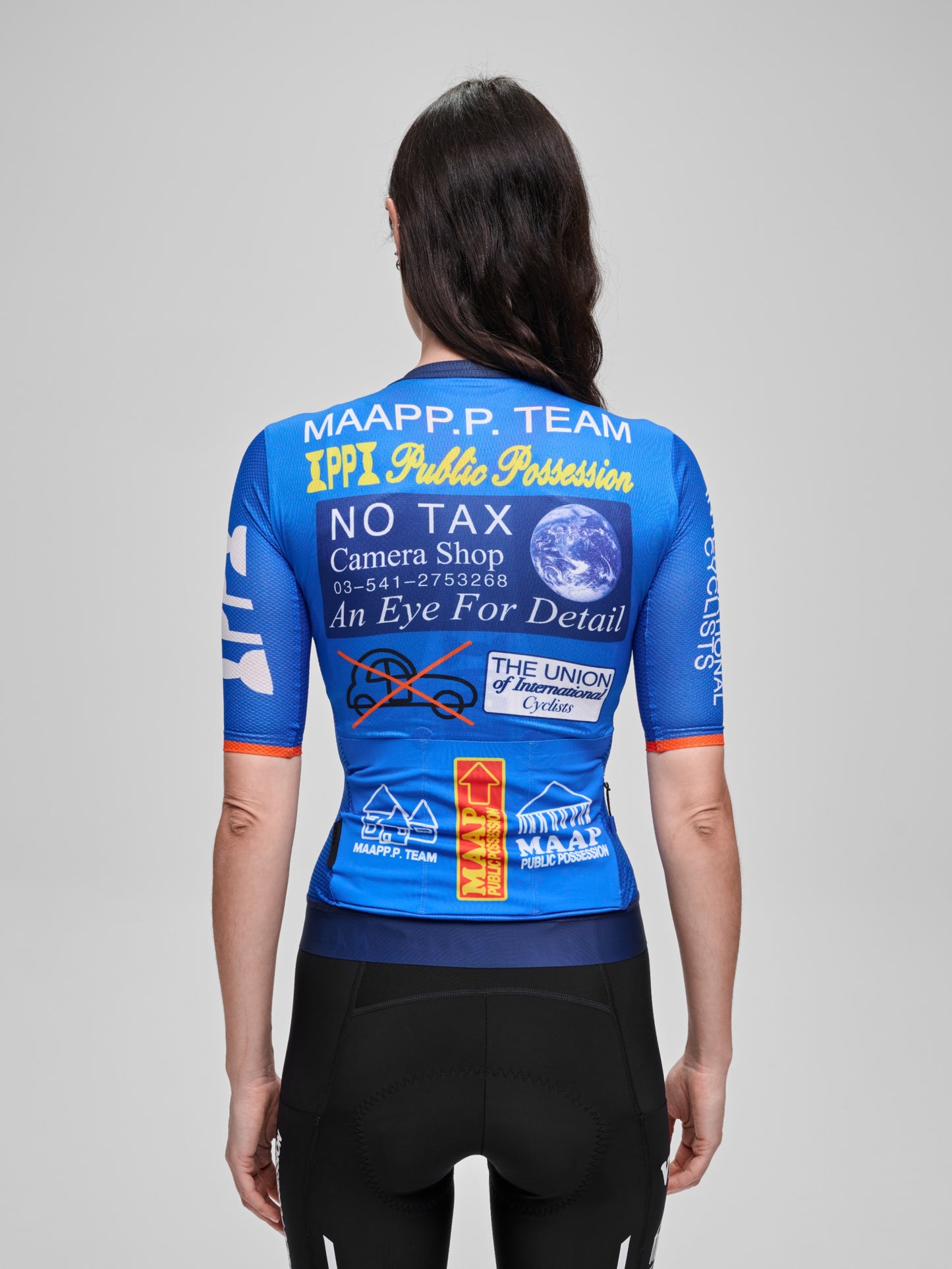 MAAP + PUBLIC POSSESSION Women's Pro Air Jersey 3.0 Cobalt