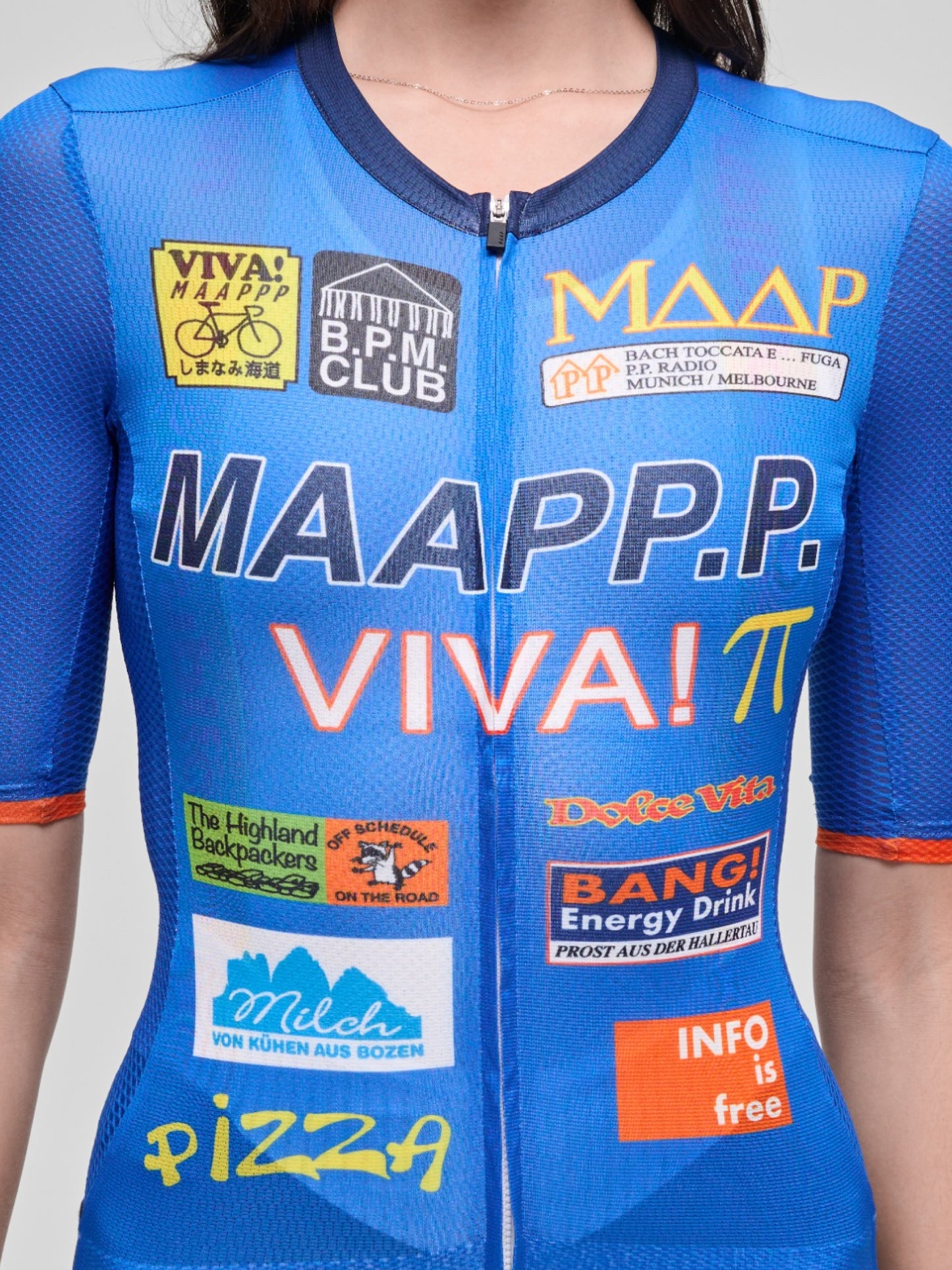 MAAP + PUBLIC POSSESSION Women's Pro Air Jersey 3.0 Cobalt