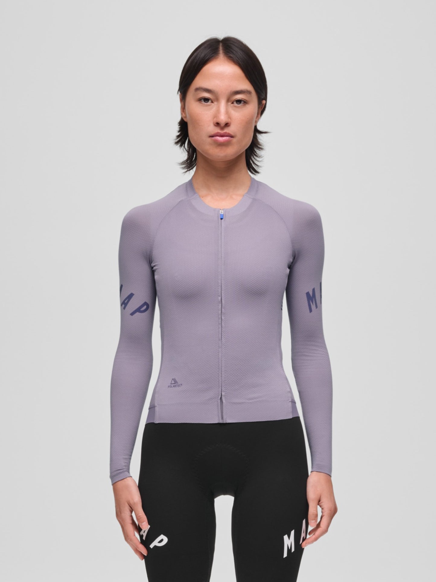 Women's Apex Aeon LS Jersey Lavender Grey