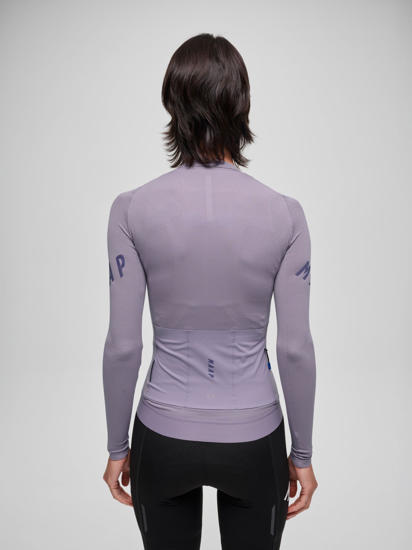 Women's Apex Aeon LS Jersey Lavender Grey