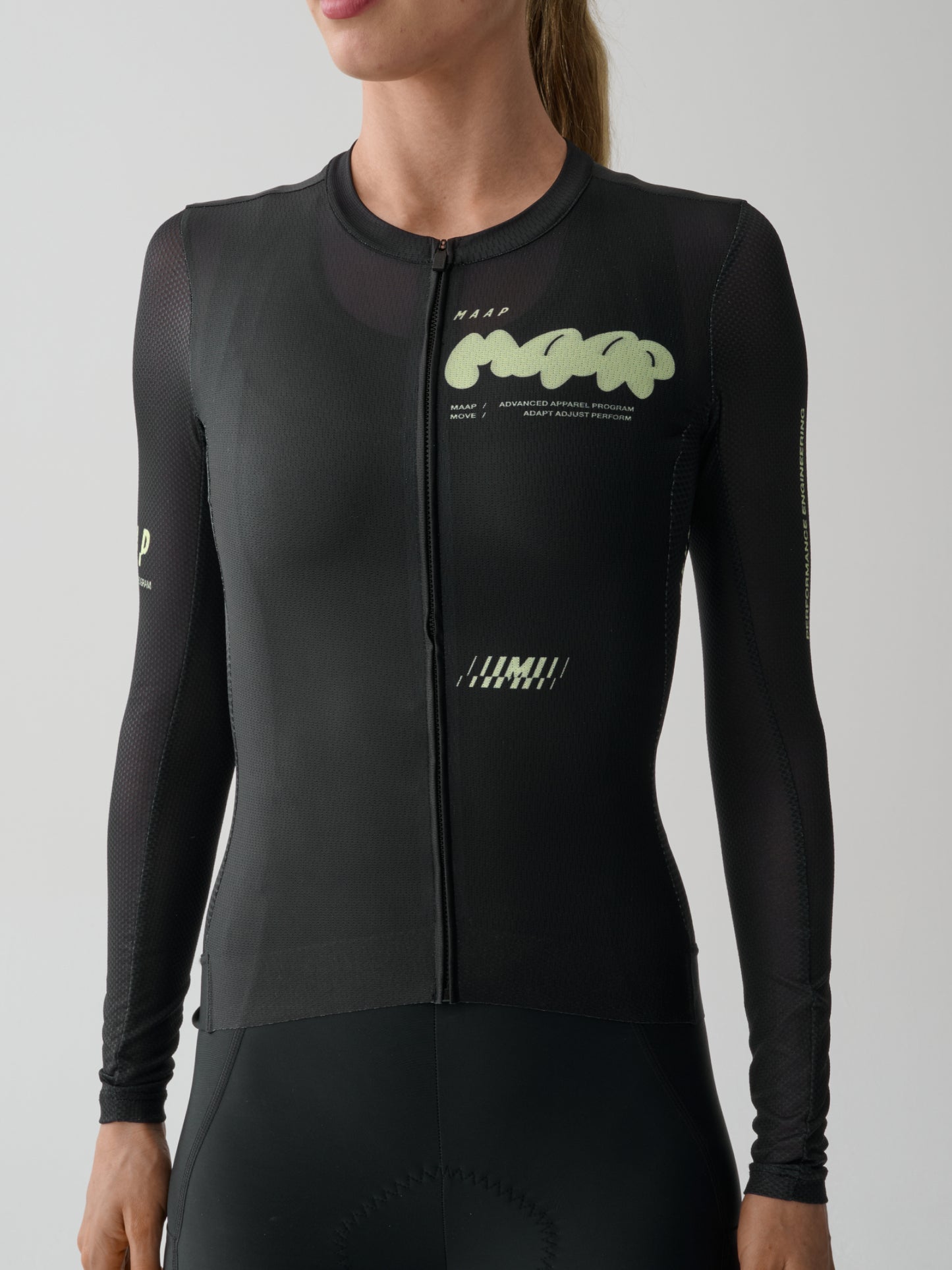 Women's Aerate Pro Air LS Jersey 3.0 Black