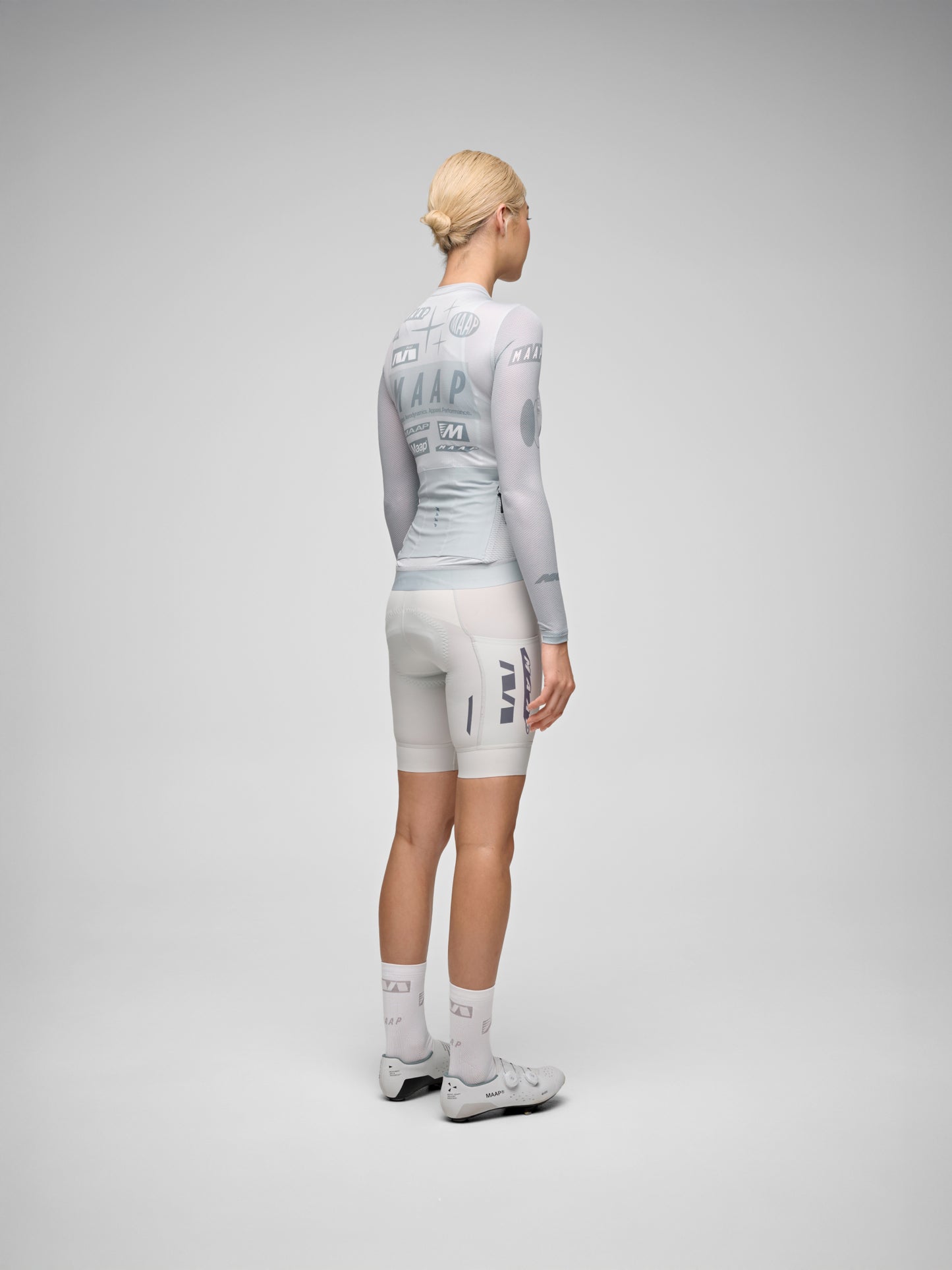 Women's Drome Pro Air LS Jersey 3.0 Ice Gray