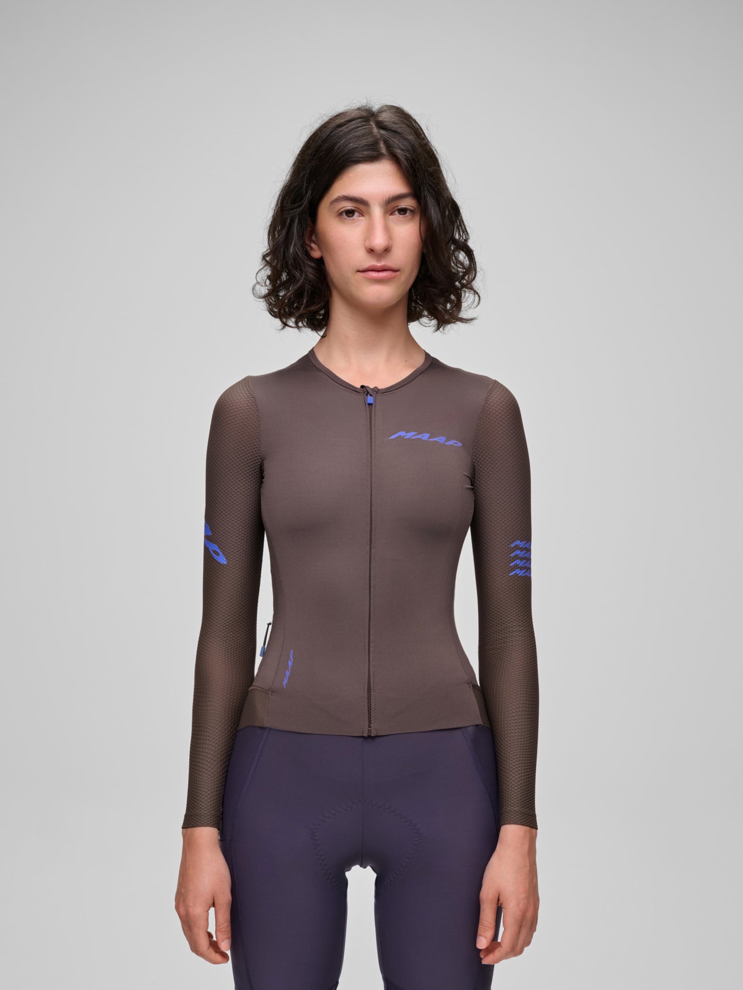 Women's Emerge LS Jersey Brown Umber