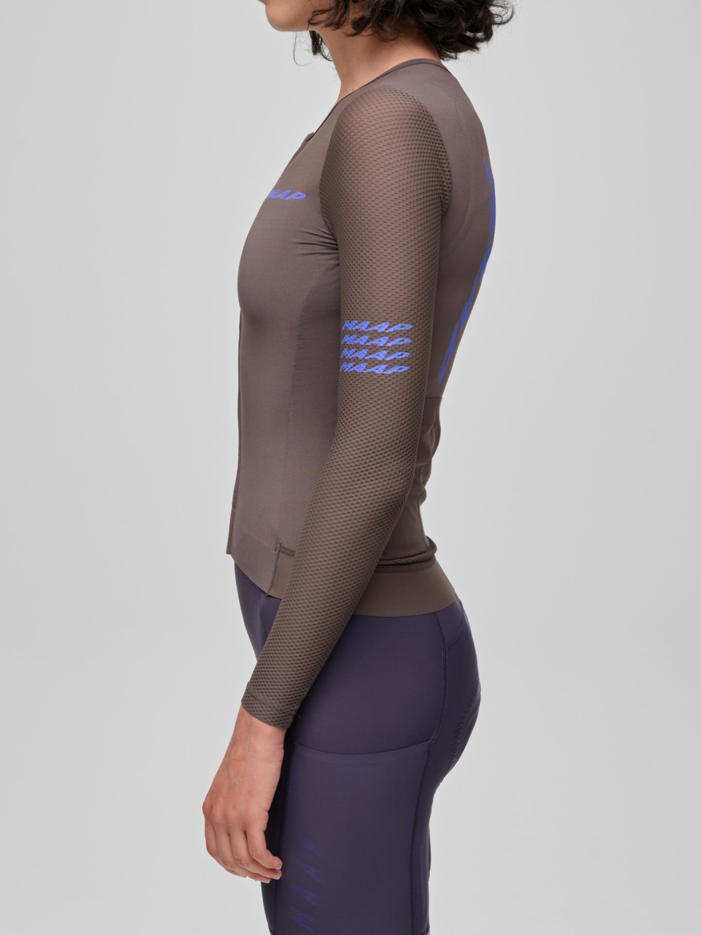 Women's Emerge LS Jersey Brown Umber