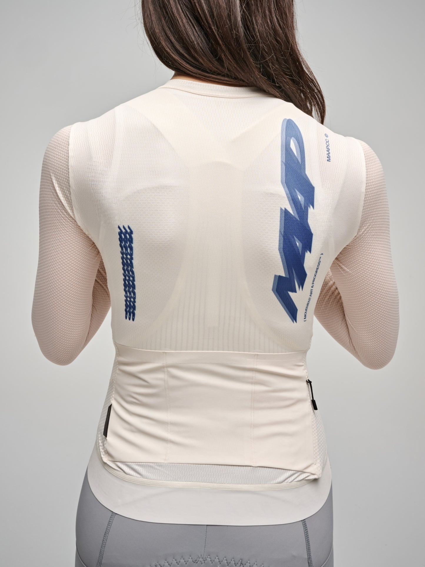 Women's Blaze Pro Air LS Jersey 3.0 Vanilla