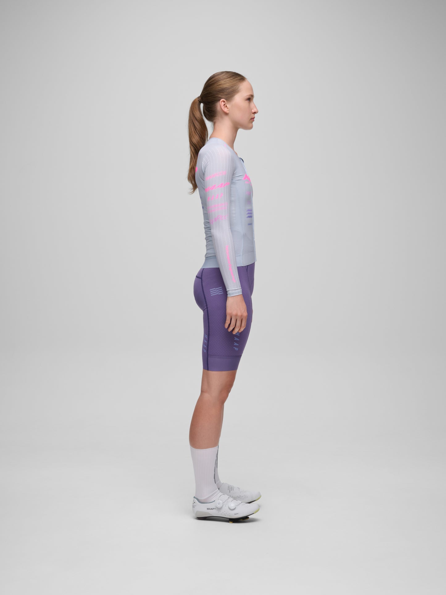 Women's Beta Pro Aero LS Jersey Xenon Purple