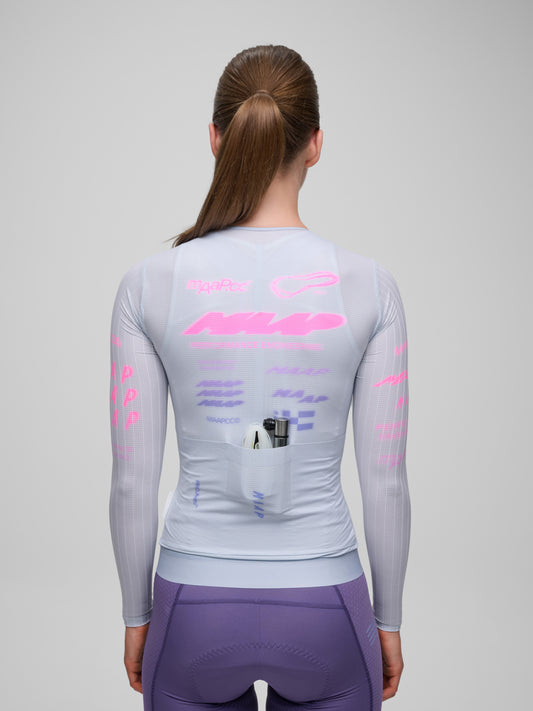 Women's Beta Pro Aero LS Jersey Xenon Purple