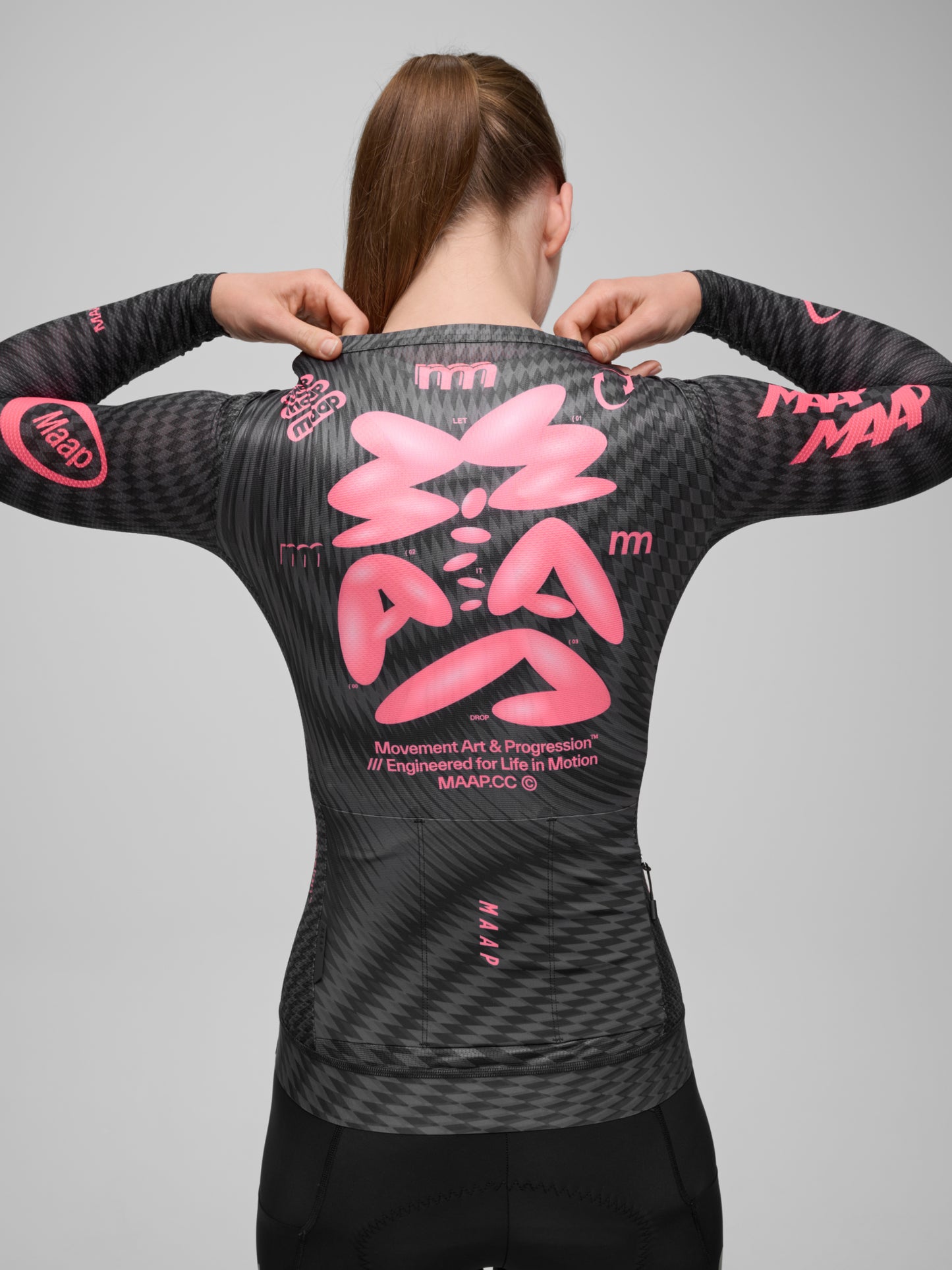 Women's Spectrum Pro Air LS Jersey 3.0 Carbon Rose