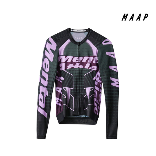 Women's Pro Air LS Jersey 3.0 Black / Violet Mental Athletic