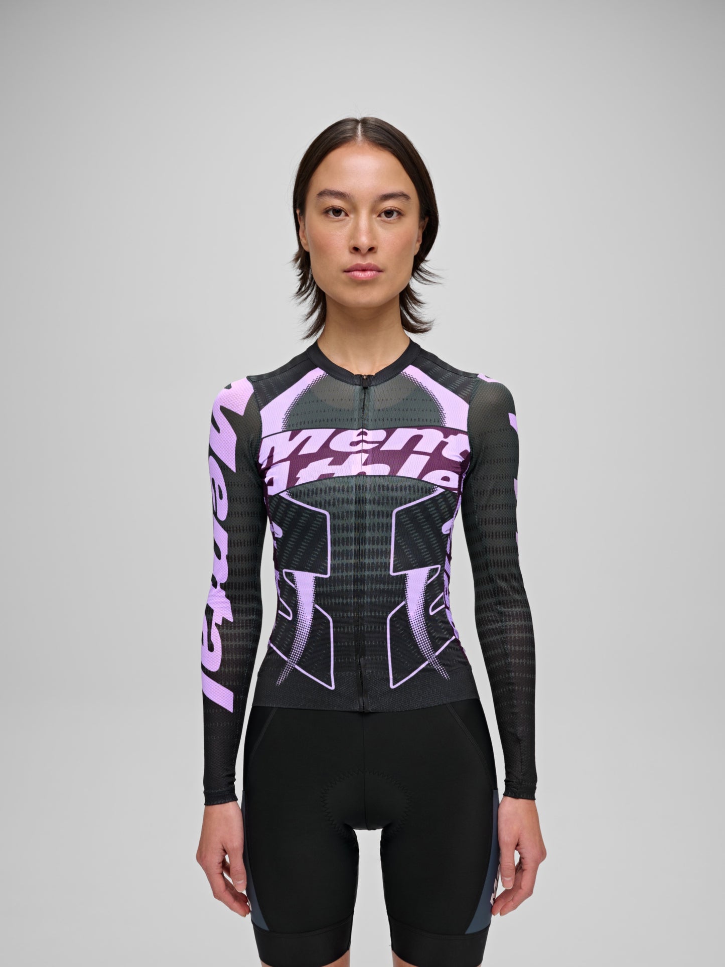Women's Pro Air LS Jersey 3.0 Black / Violet
