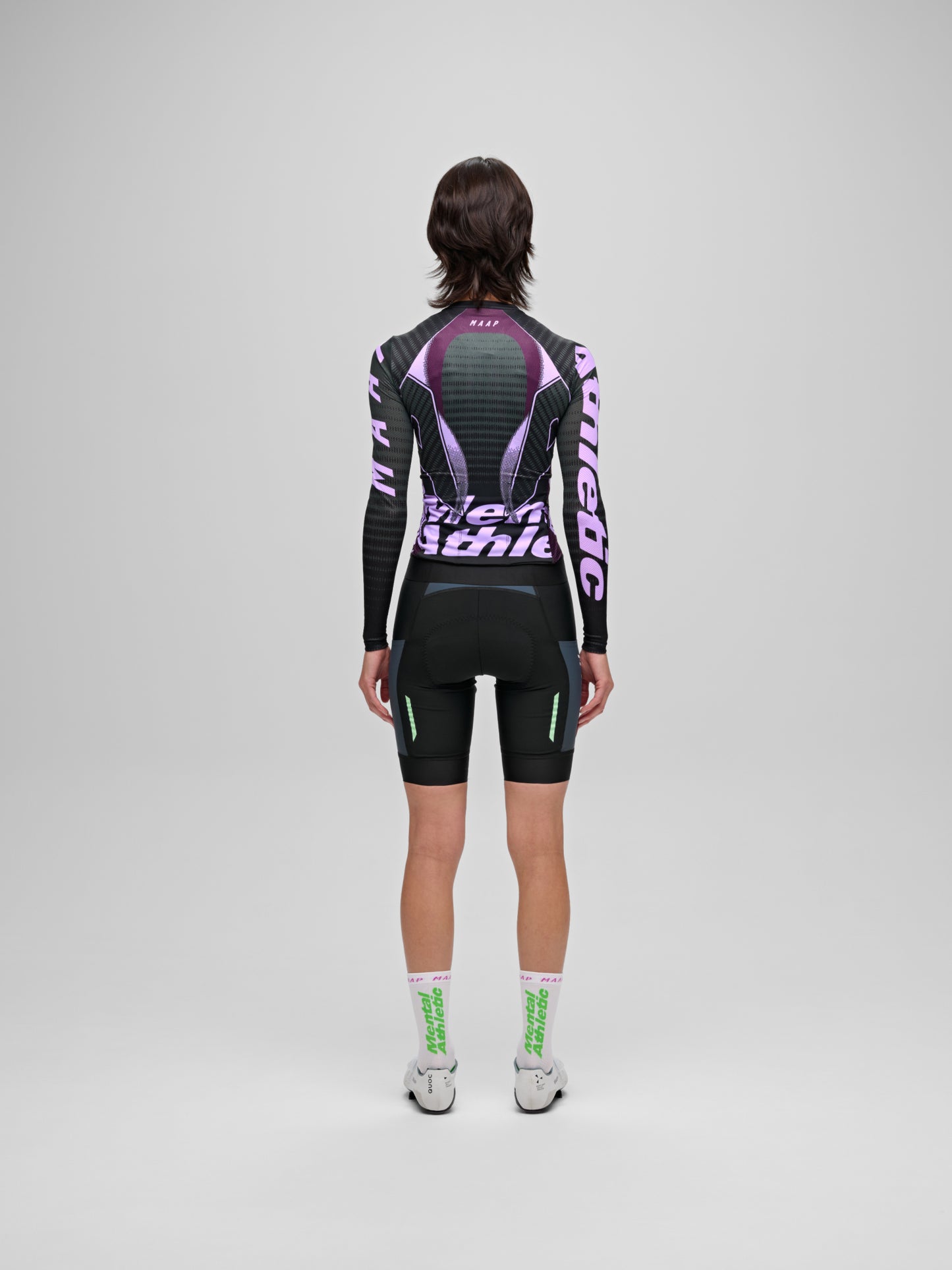 Women's Pro Air LS Jersey 3.0 Black / Violet