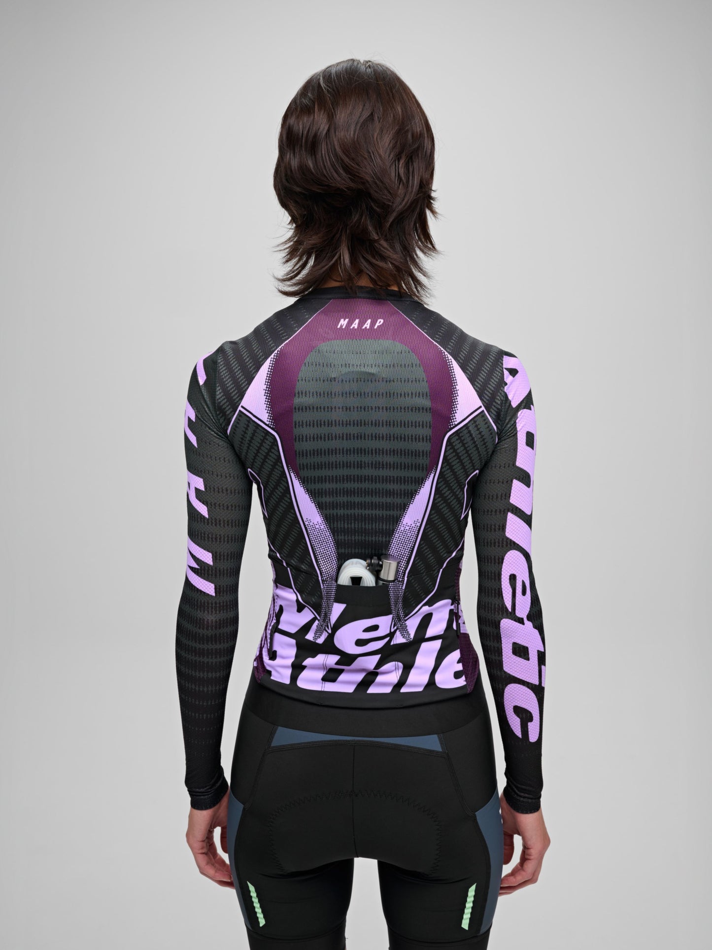 Women's Pro Air LS Jersey 3.0 Black / Violet