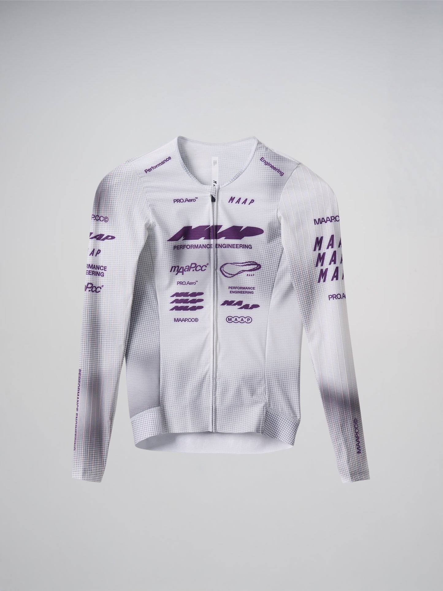 Women's Pro Aero LS Jersey Lunar Grey