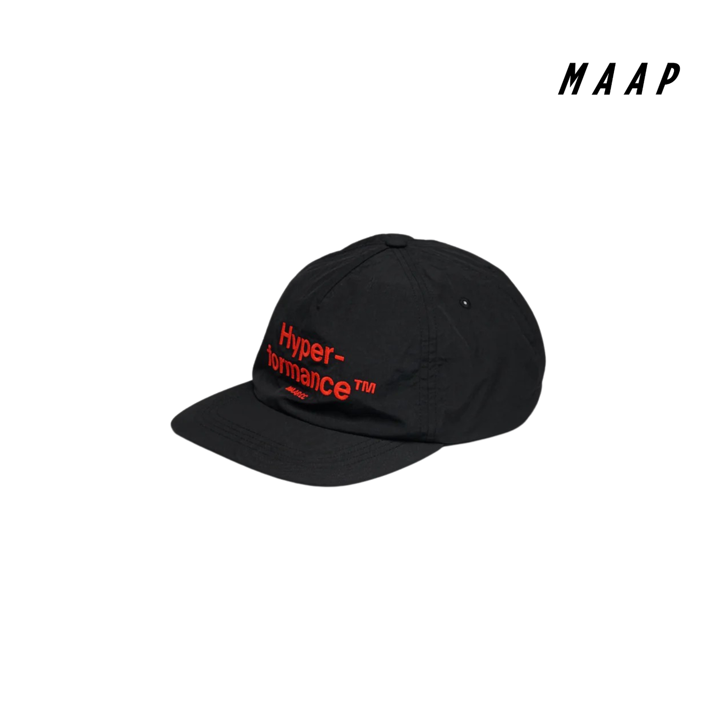 Hyper 5 Panel Nylon Cap Black