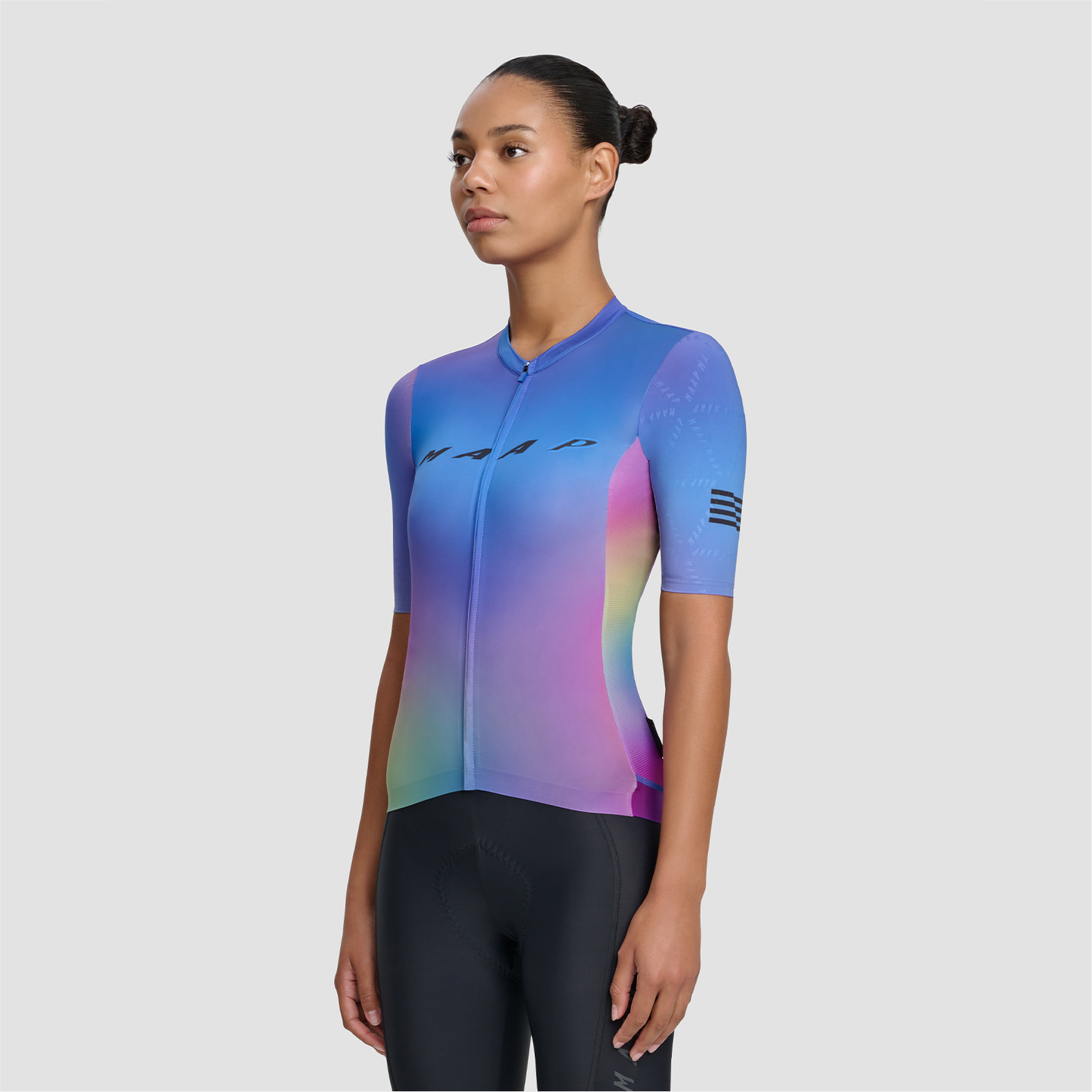 Women's Blurred Out Pro Hex Jersey 2.0 Blue Mix
