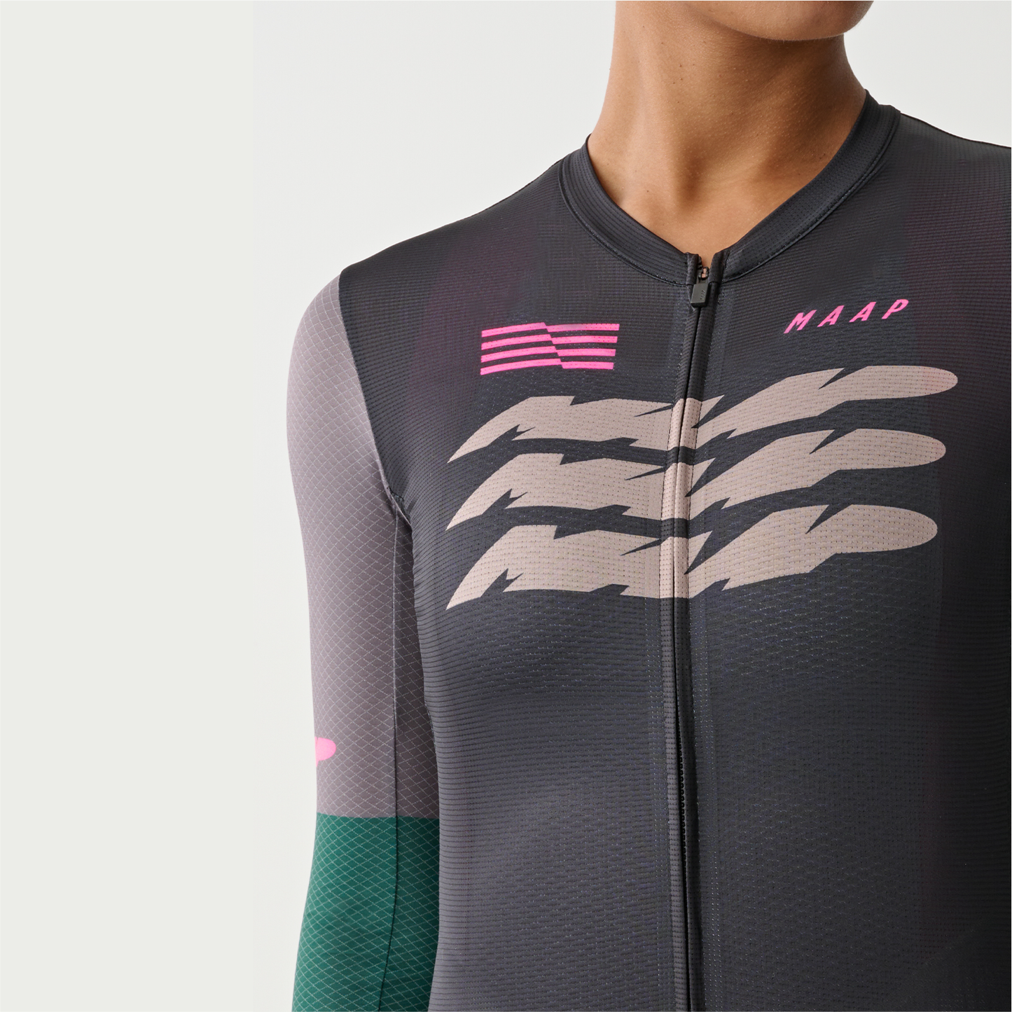 Women's Eclipse Pro Air LS Jersey 2.0 Black/Morel