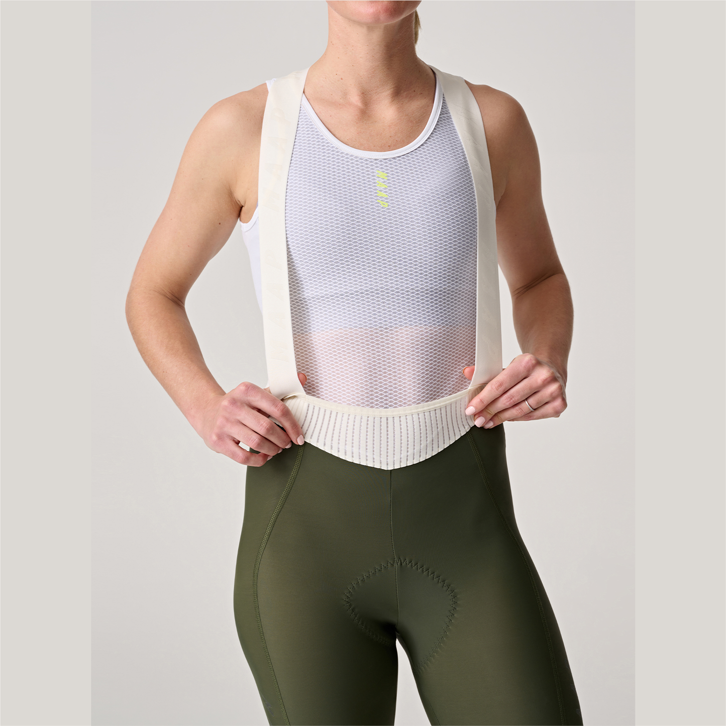 Women's Team Bib Evo Bronze Green