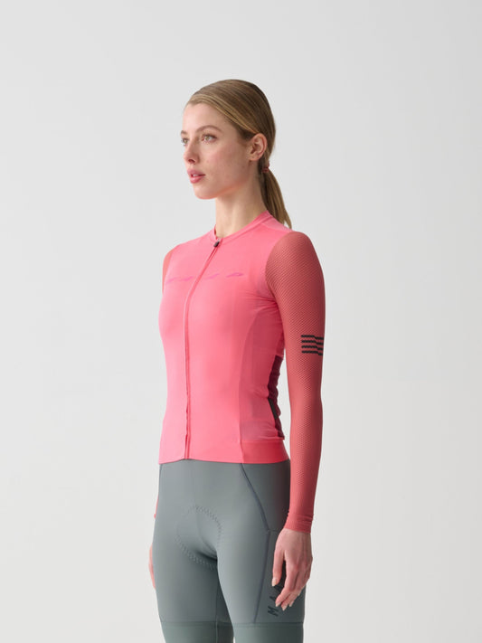 Women's Evade Pro Base LS Jersey 2.0 Epic Pink