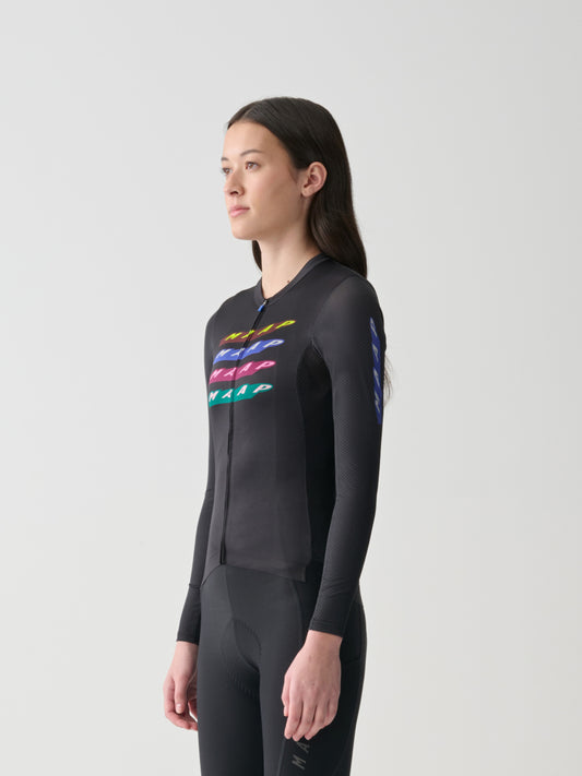 Women's Evade X Pro Air LS Jersey 2.0 Black