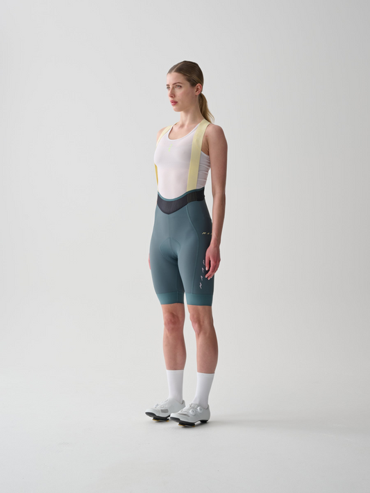 Women's Level Team Bib Evo Teal