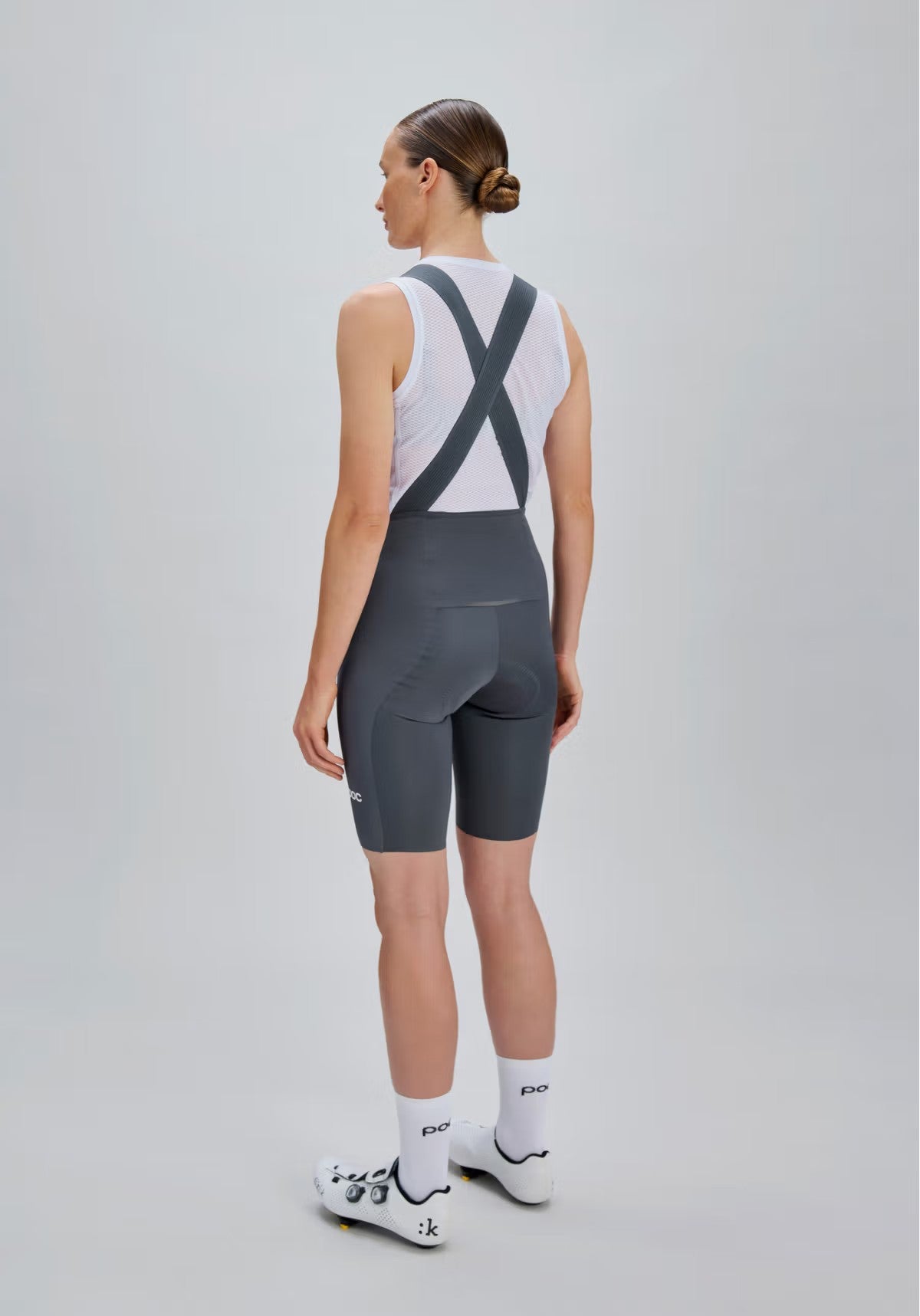W's Raceday Bib Shorts Sylvanite Grey