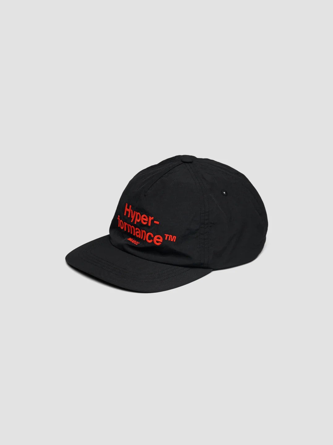 Hyper 5 Panel Nylon Cap Black