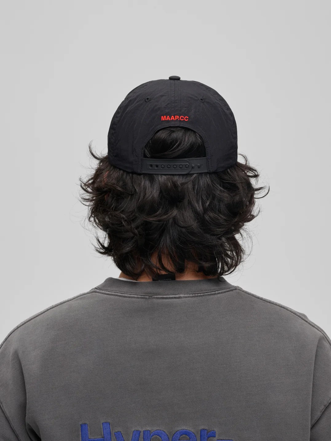 Hyper 5 Panel Nylon Cap Black