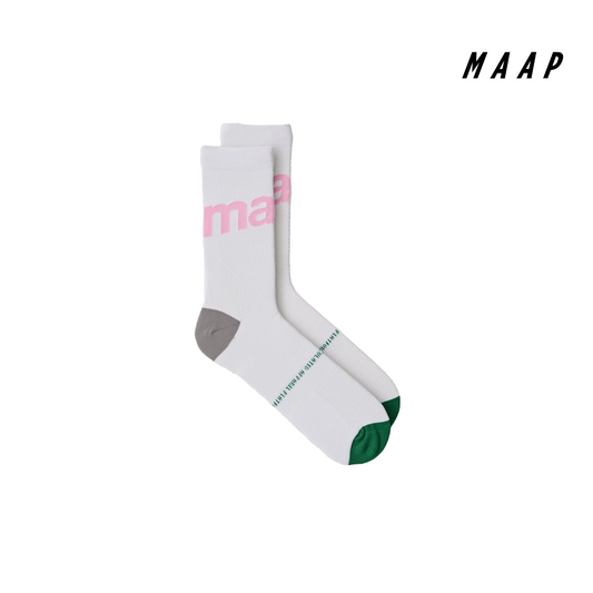 Training Sock White/Orchid