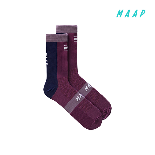 Rival Sock Burgundy