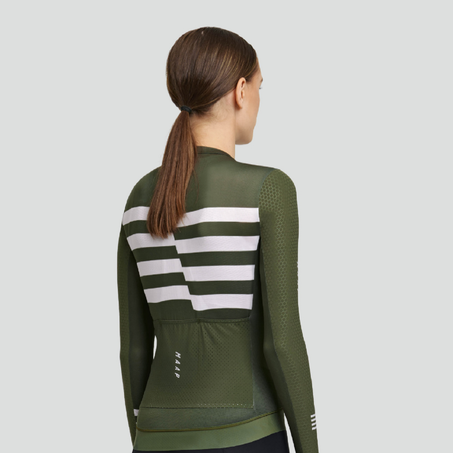 Women's Emblem Pro Hex Jersey LS Light Olive