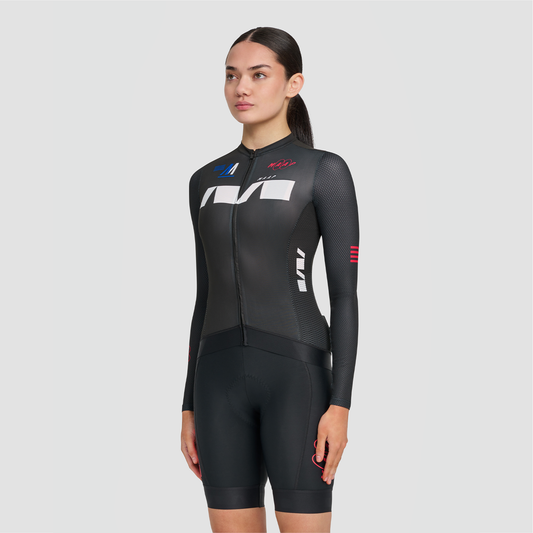 Women's Trace Pro Air LS Jersey Black
