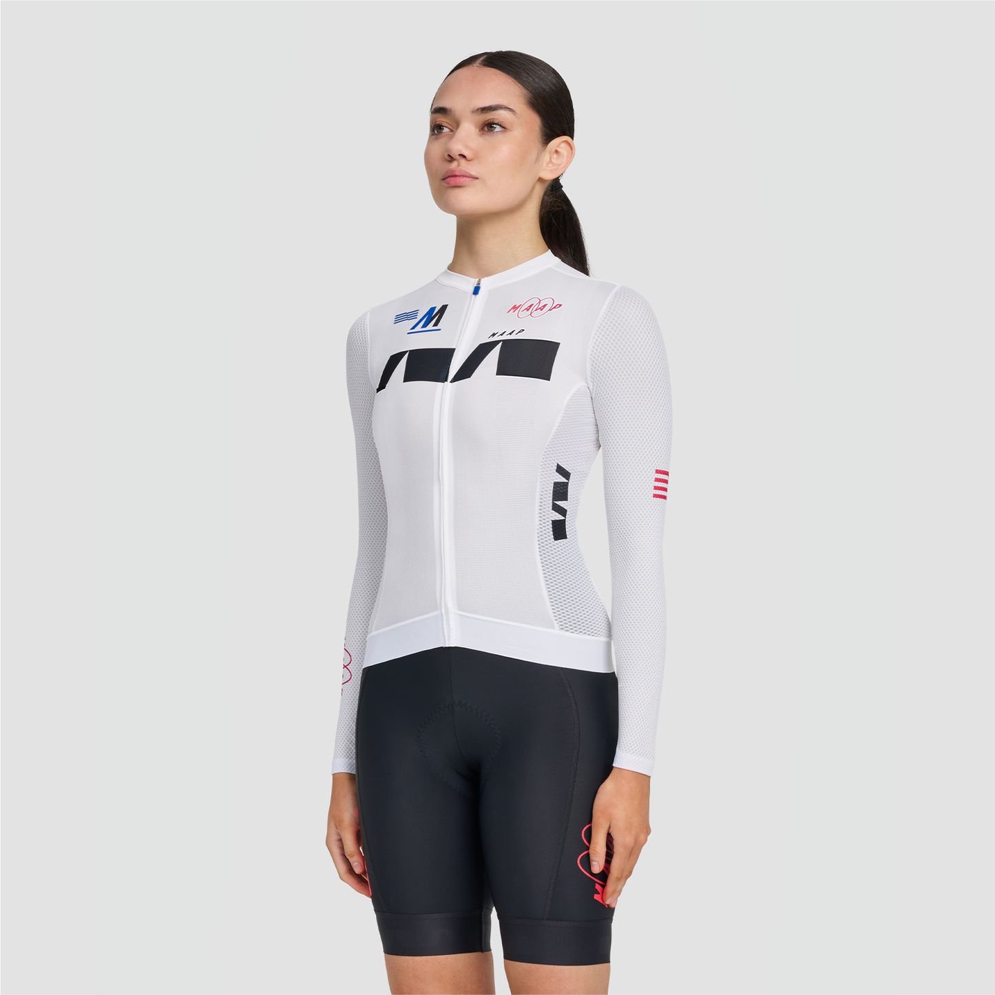 Women's Trace Pro Air LS Jersey White