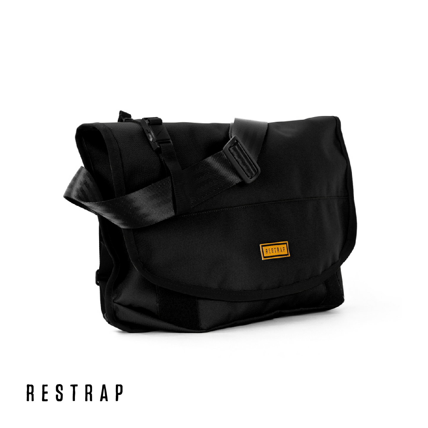 Pack Messenger Bag Black