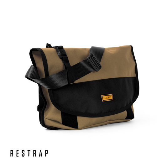 Pack Messenger Bag Khaki/Black
