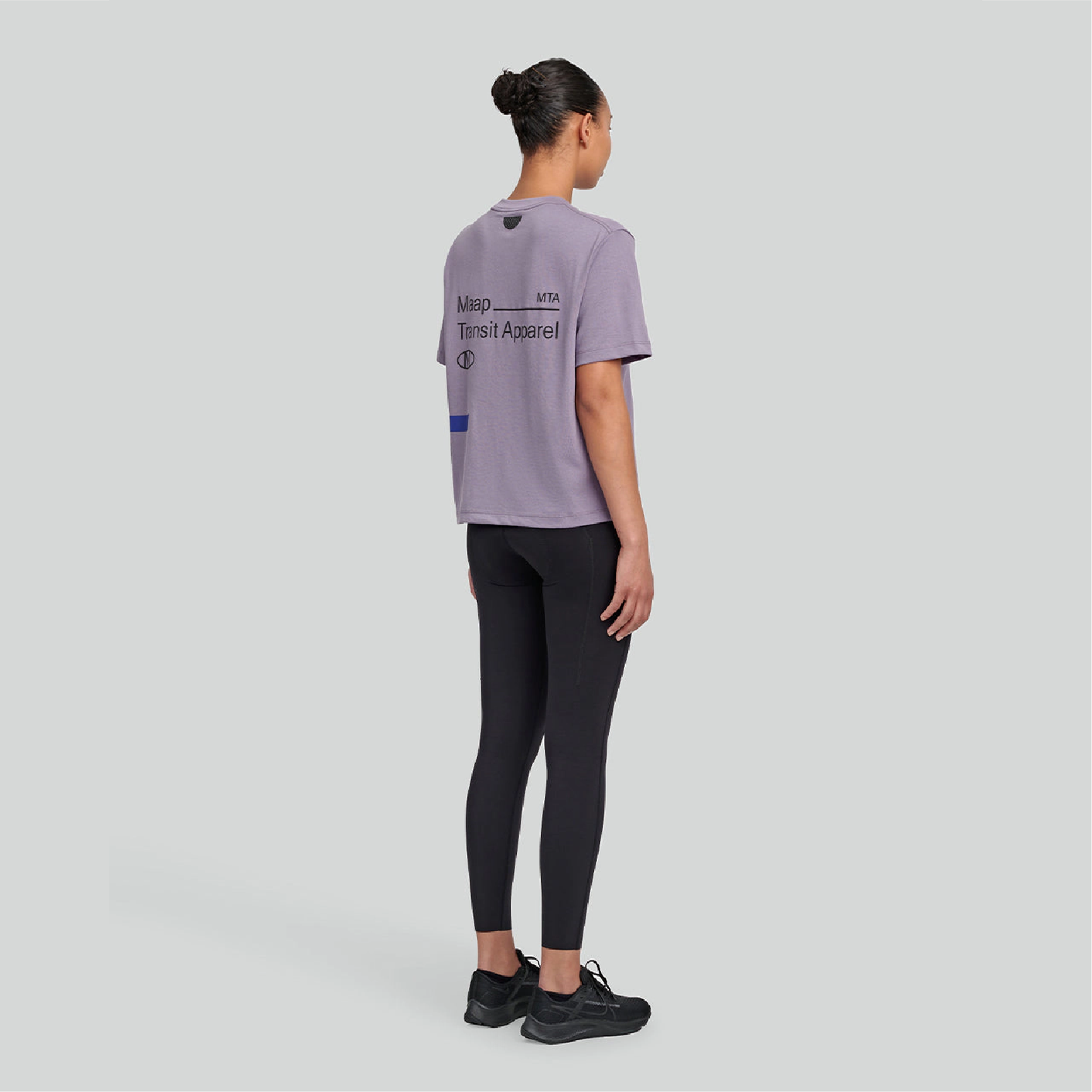 Women's Transit Tee Purple Ash