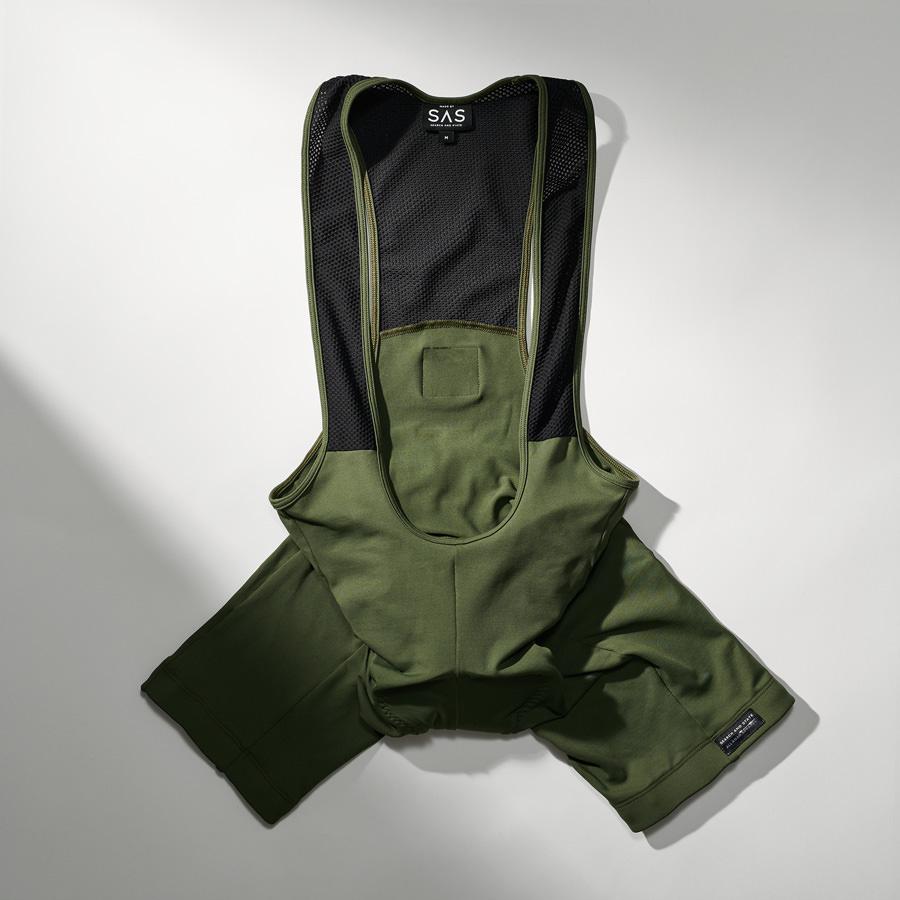 S2-R Performance Bib Shorts Utility Green